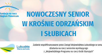 Aktywny senior – w Słubicach  i Krośnie Odrzańskim