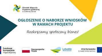 OWES Zielona Góra: nabór wniosków nr 1/2020 w ramach projektu „Rozkręcamy społeczny biznes!”